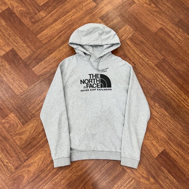 2XL(105)  노스페이스 빅로고 후드 티셔츠
