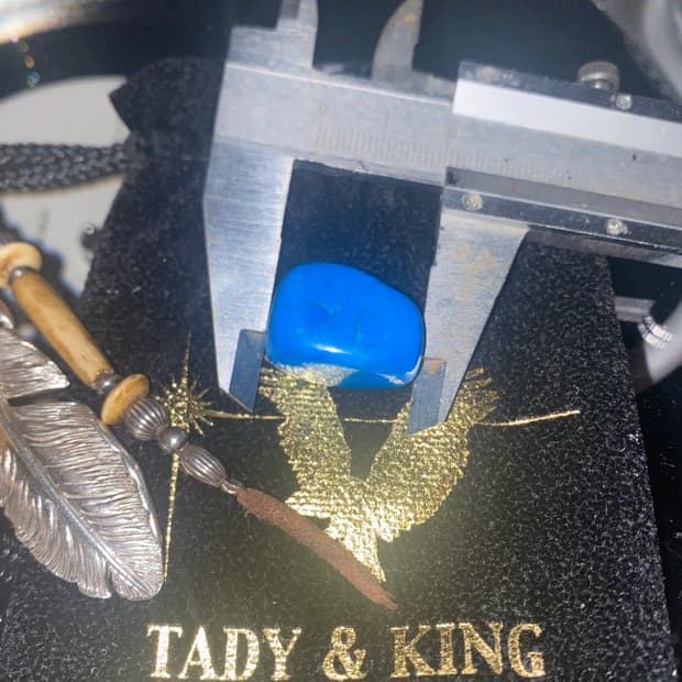 [초희귀—!] 터키석 비즈 특대(22mm)