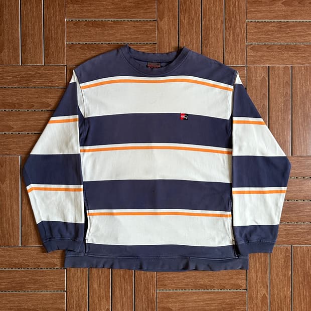 Old Vans border striped sweats