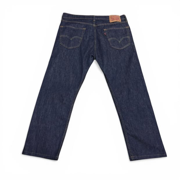 34 리바이스502 인디고 데님팬츠