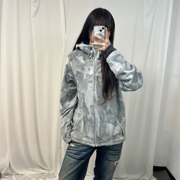 Oakley grey camo fleece