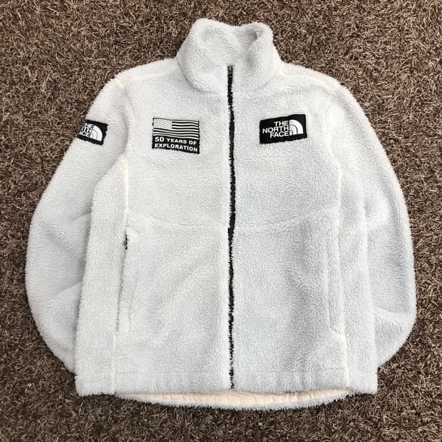노스페이스 50주년 연하늘 플리스 집업 후리스 자켓