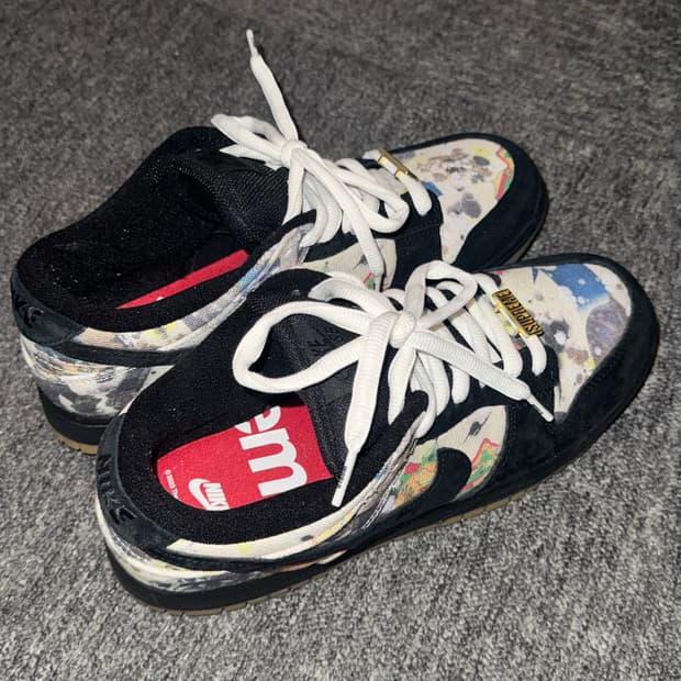 (275) 나이키 x 슈프림 SB 덩크 로우 라멜지