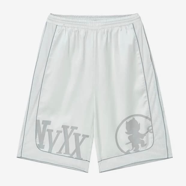 NYXX TNSW BASKETBALL  HALF PANTS WHITE