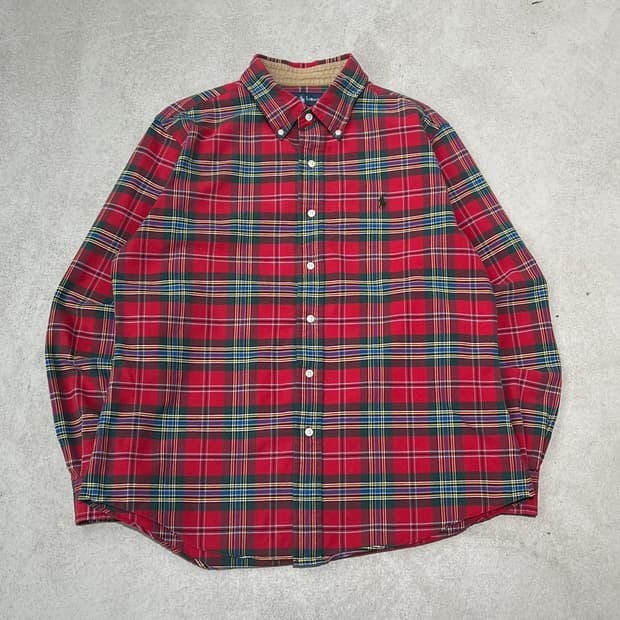 폴로 랄프로렌 체크셔츠 s10476