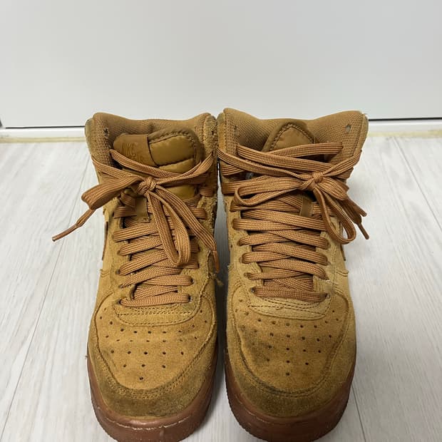 나이키 에어포스 하이 된장 스웨이드 230