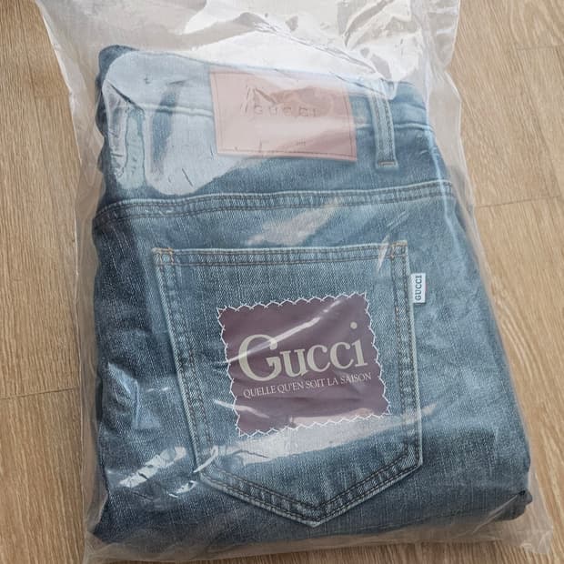 구찌기모청바지 30사이즈새상품미개봉