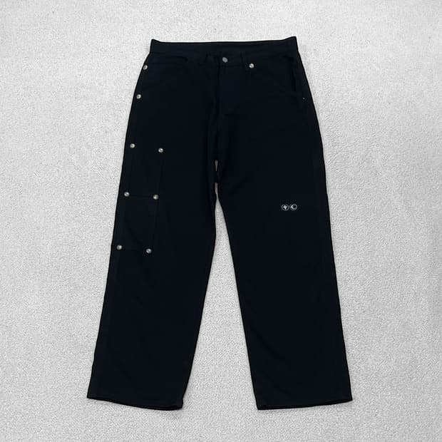 떠그클럽 Thug club 떠그 코튼 팬츠 블랙