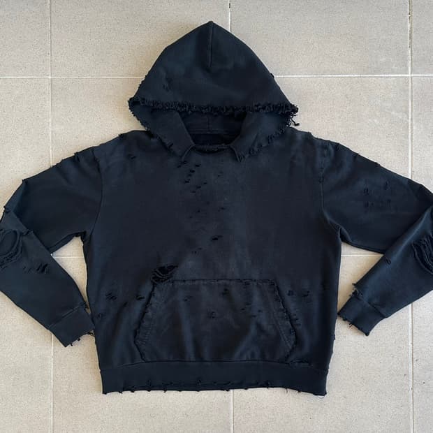 디디에르웨어 후드 블랙 Didier wear