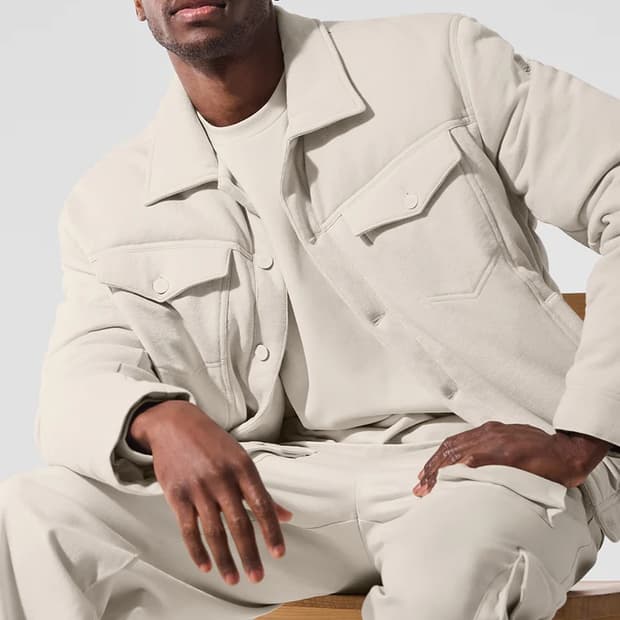 ALO 이지 트러커 자켓 베이지 M 사이즈