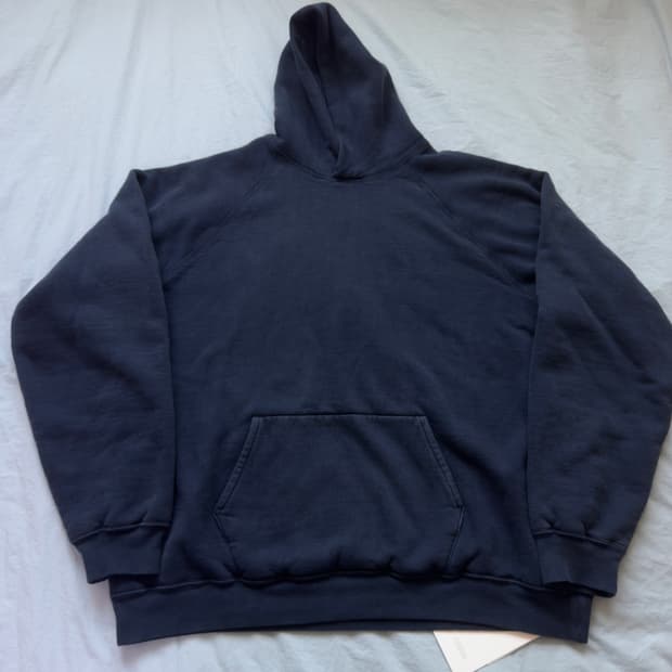 [3] 아프레쎄 24AW 빈티지 스웨트 후드 네이비