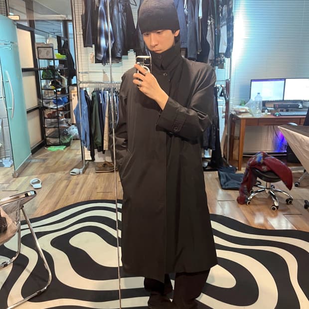 Im product by issey miyake 트렌치 코트