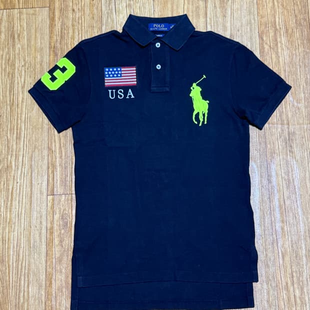 폴로 랄프로렌 성조기 카라티