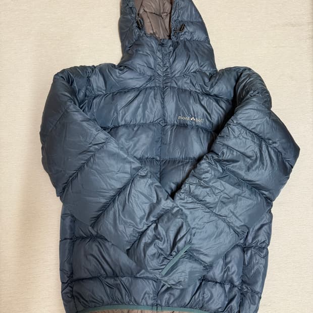 (L)몽벨 알파인 일본 빈티지 경량 다운 레어 색상