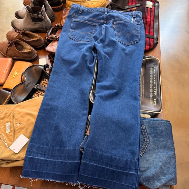 80S 리바이스 516 MADE IN USA 데님 팬츠 36 37