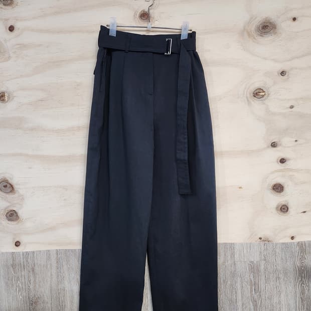 112) 나무그림 린넨블랜드 슬랙스