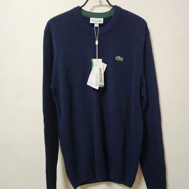 (새상품)라코스테 울100%니트 