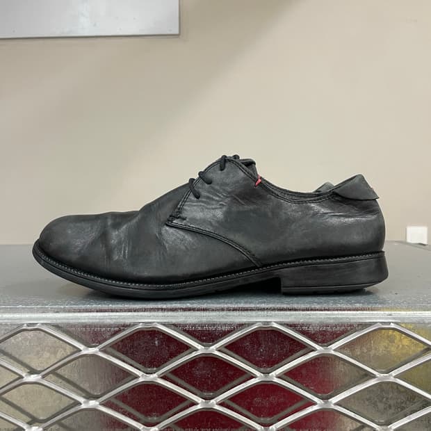 캠퍼 레더 로퍼 블랙 41