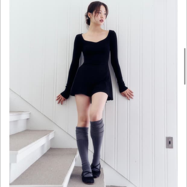 이너뮤지엄 발레리나 미니 드레스