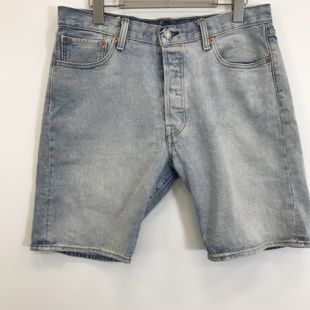 리바이스 501 데님 반바지 [34인치]