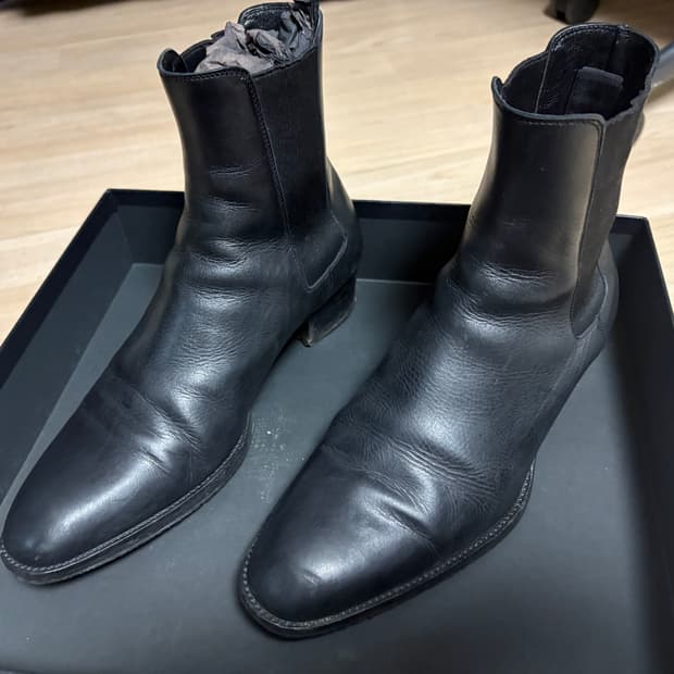 생로랑 와이엇 40 첼시 부츠 40