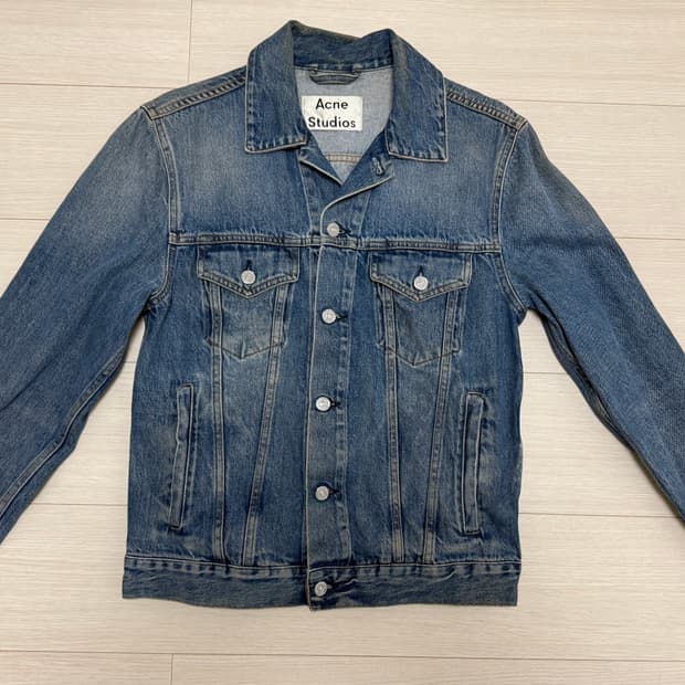 아크네 스튜디오 빈티지 포켓 데님 자켓