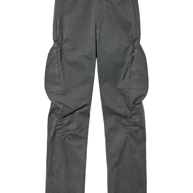 [M 새상품] paf 파프 8.0+ 셔링팬츠 차콜