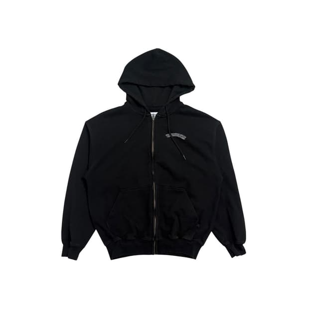 디스이즈네버댓 후드집업 블랙