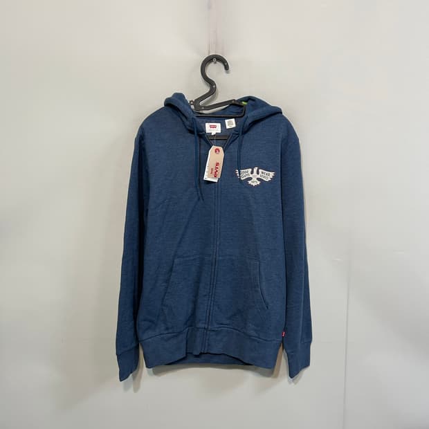 리바이스 여성 기모 후드 집업 90 새상품