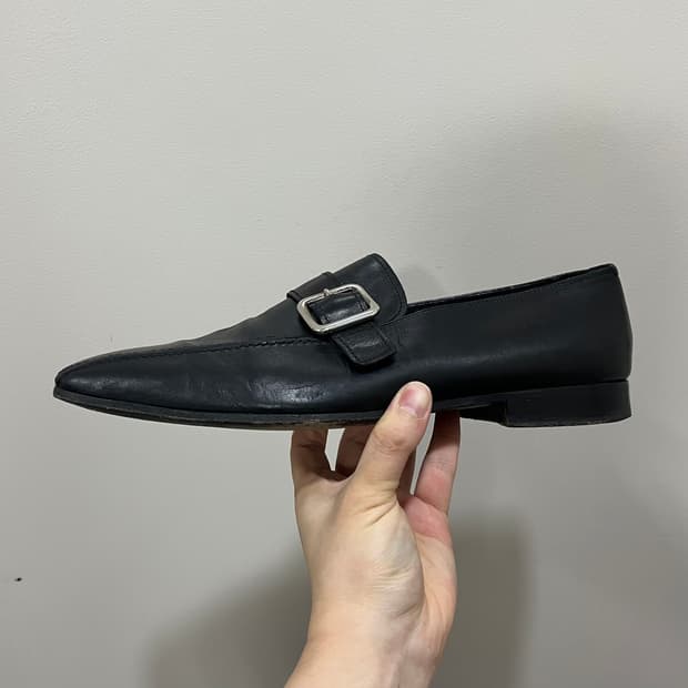 Prada Buckle Loafers
