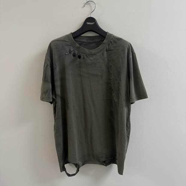 빈티지 디스트로이드 반팔 