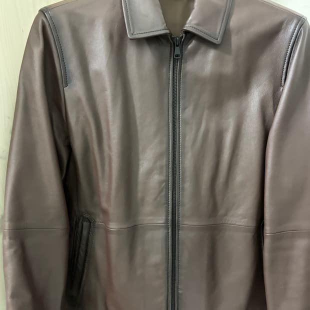 LESSGETMORE(레스겟모어) Lamb Skin Jacket