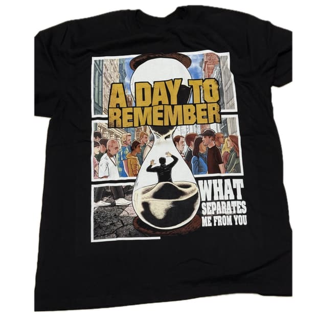 a day to remember 락티셔츠 XL 