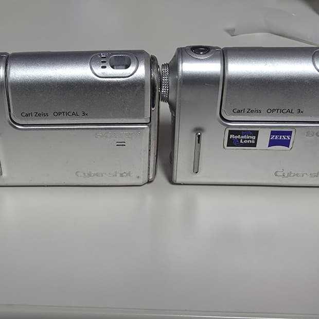 소니 사이버샷 DSC-F88 빈티지 디지털카메라(하자)