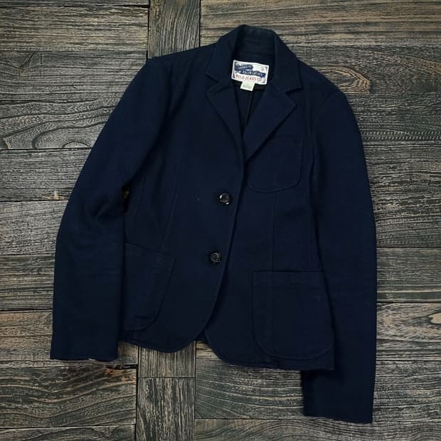 [폴로 랄프로렌] 빈티지 프레이 코튼 블레이저 자켓 네이비 M17572