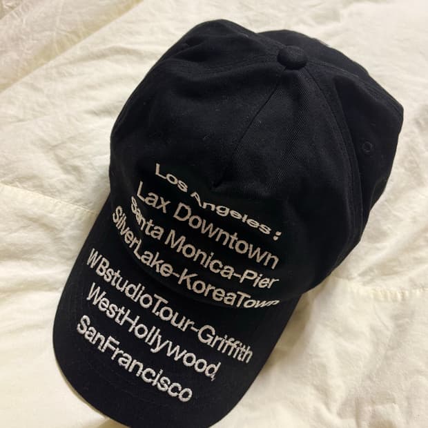 밀로 아카이브 시티 볼캡 블랙 