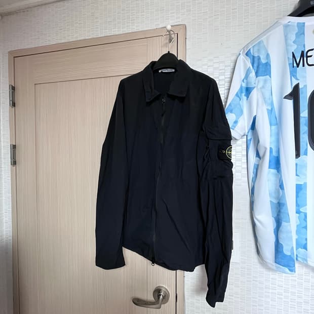 [L]스톤아일랜드 나슬란 와펜 나일론 오버셔츠