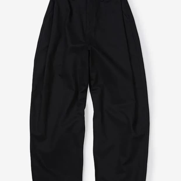 Steady Balloon Snap Pants Black