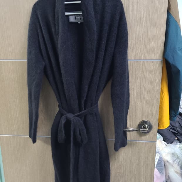 베라왕 모 캐시미어 벨트 롱 가디건