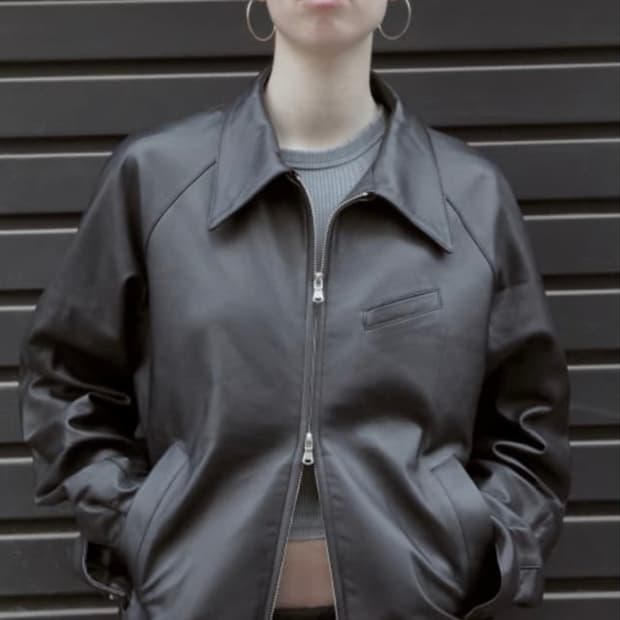 [구매] 머듈 Appendix leather bluson 2사이즈