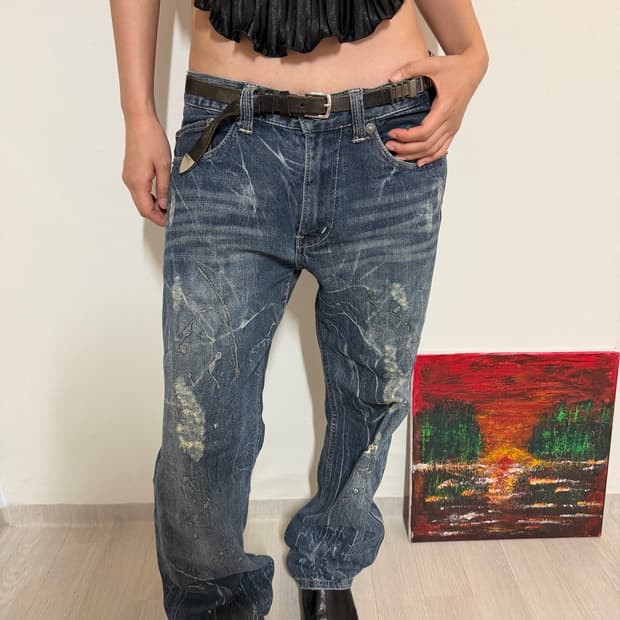 nylaus 나이러스 빈티지 데님팬츠