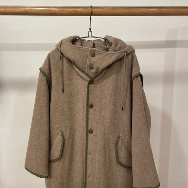 tone wool coat