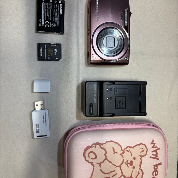 카시오 엑슬림 z2300 핑크