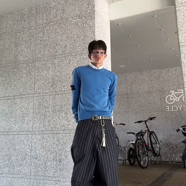 (임채윤 착용) 스톤아일랜드 니트