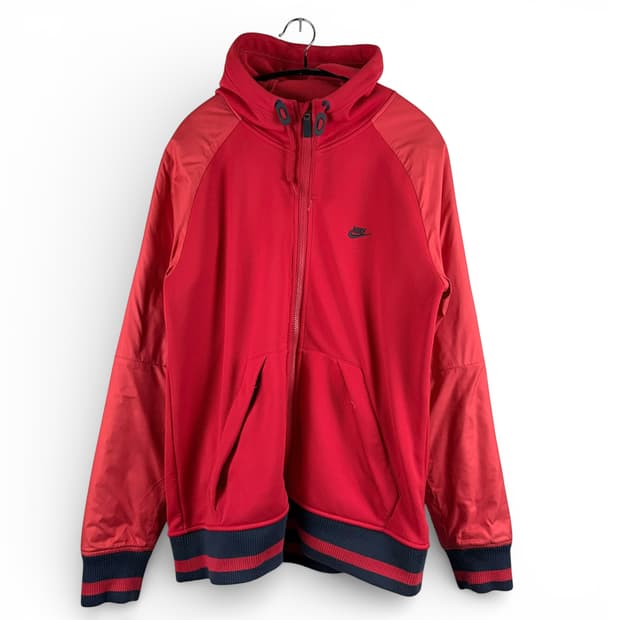 (95) 나이키 올드스쿨 패딩 후드집업 레드
