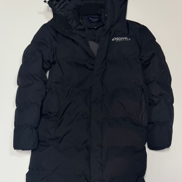 디스커버리 23년도 최신 덕 다운 후드 롱패딩