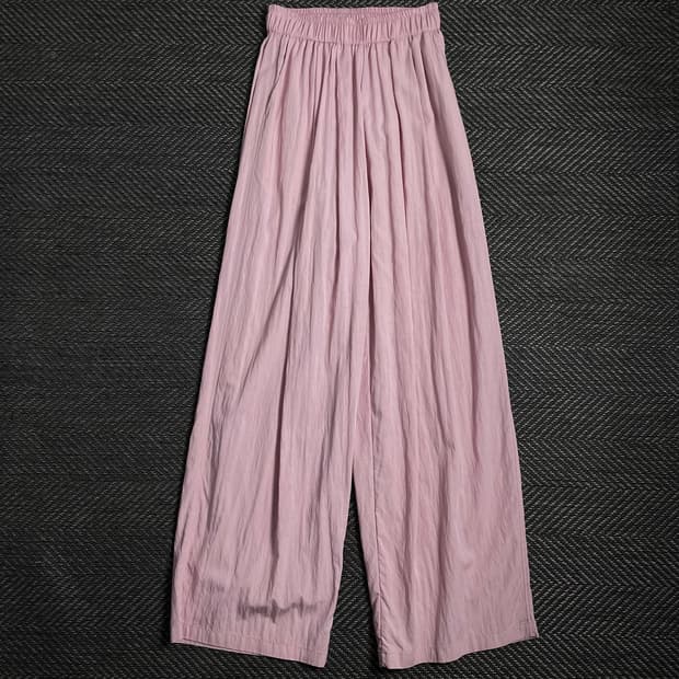 빈티지 와이드핏 나일론 우븐 트랙팬츠o 3992