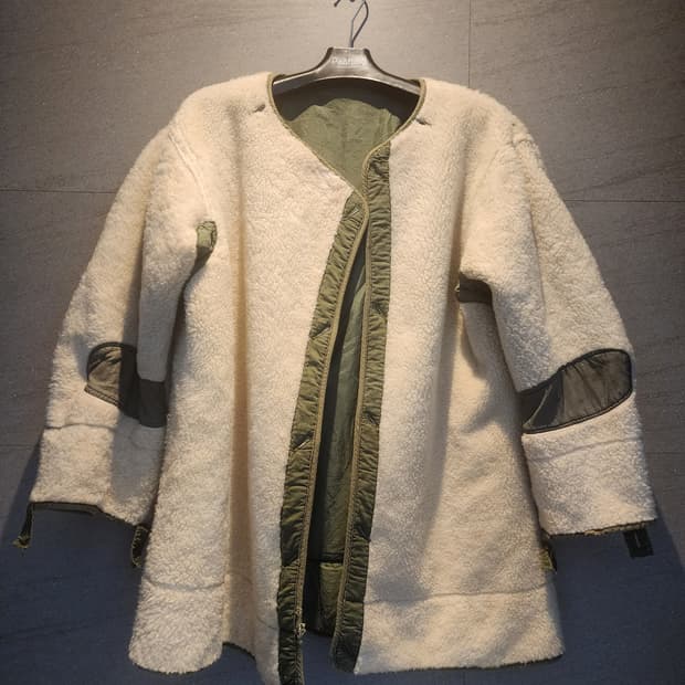 미군 M-51 파카 라이너 양털내피 S 데드스탁