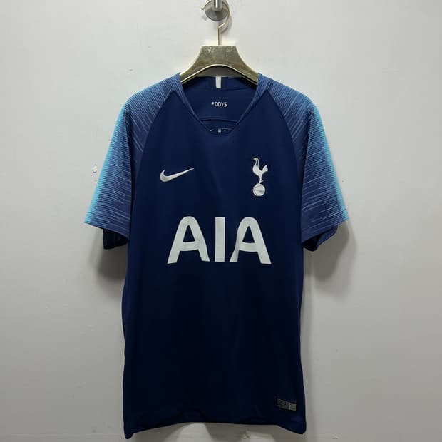 나이키 라운드 AIA 기능성 반팔 토트넘 S 