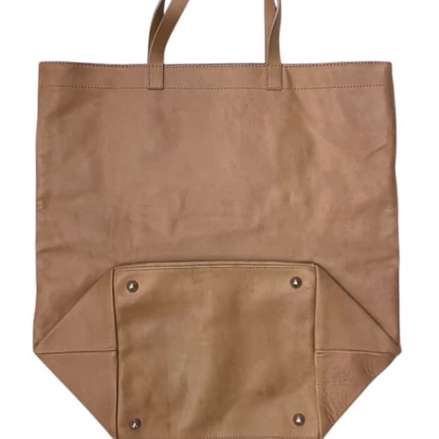 [가방 밑 부분을 해체할 줄은] 마르지엘라xH&M 레더 토트백